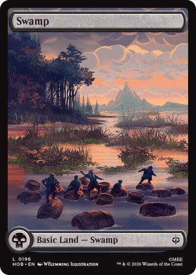 Swamp (0196) (Foil, L) (HOB)