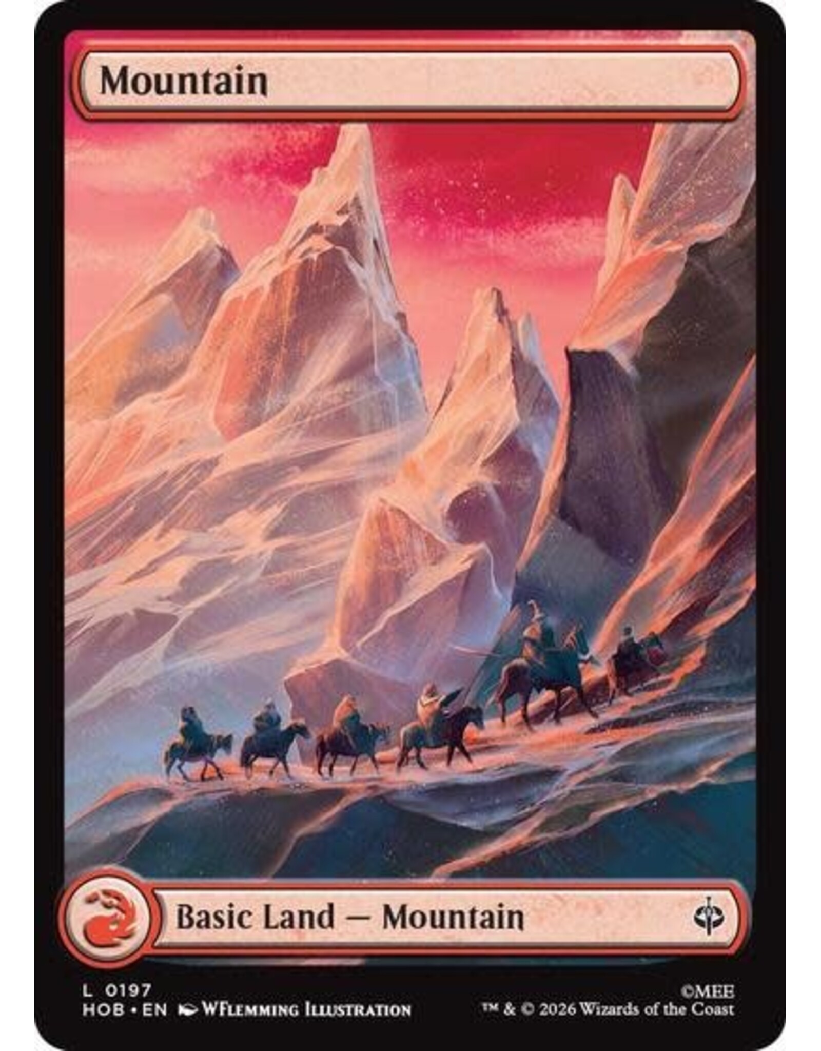 Mountain (0197) (Foil, L) (HOB)