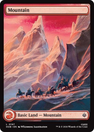 Mountain (0197) (Foil, L) (HOB)
