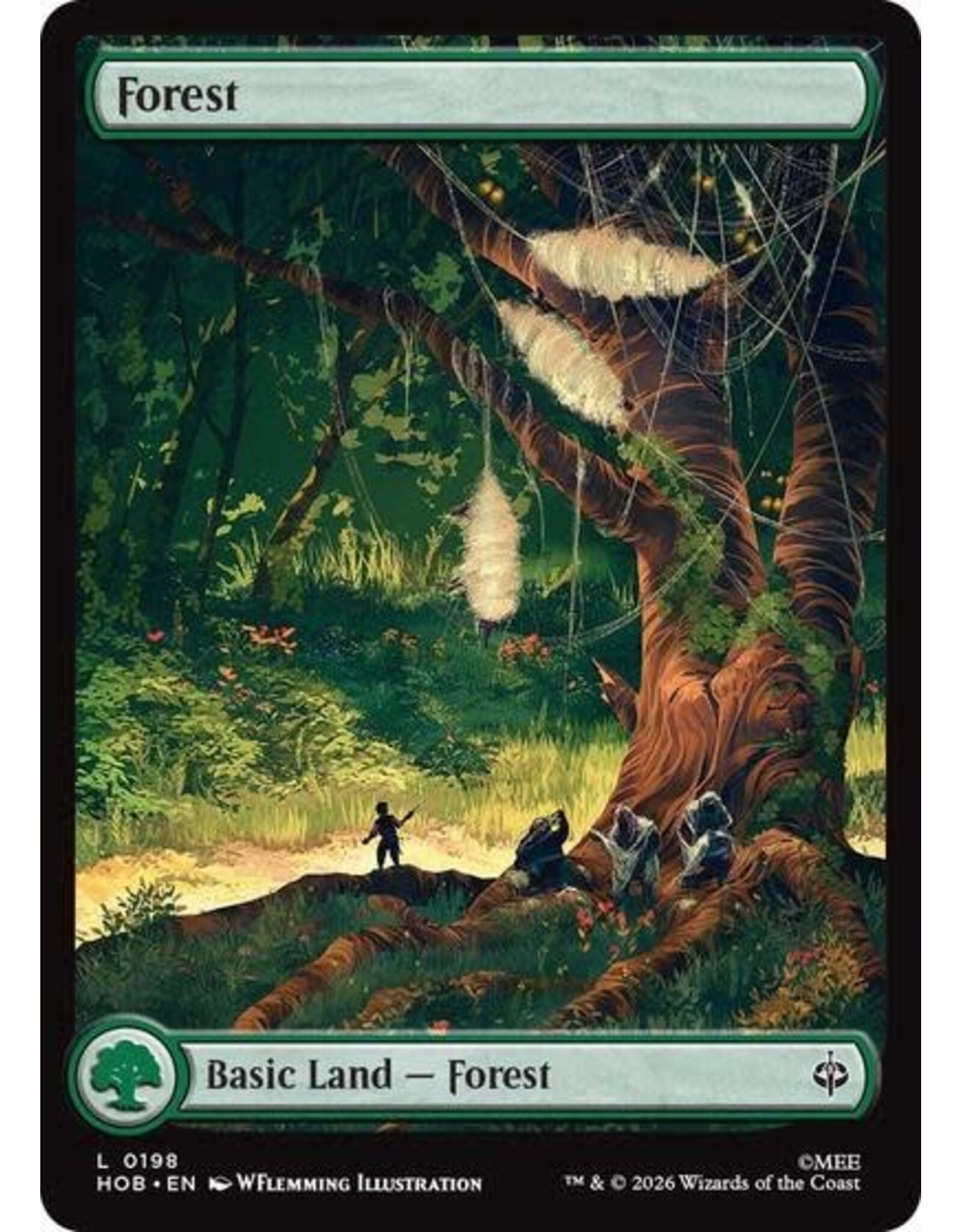Forest (0198) (Foil, L) (HOB)