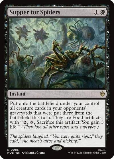 Supper for Spiders - 86 (Foil, R)