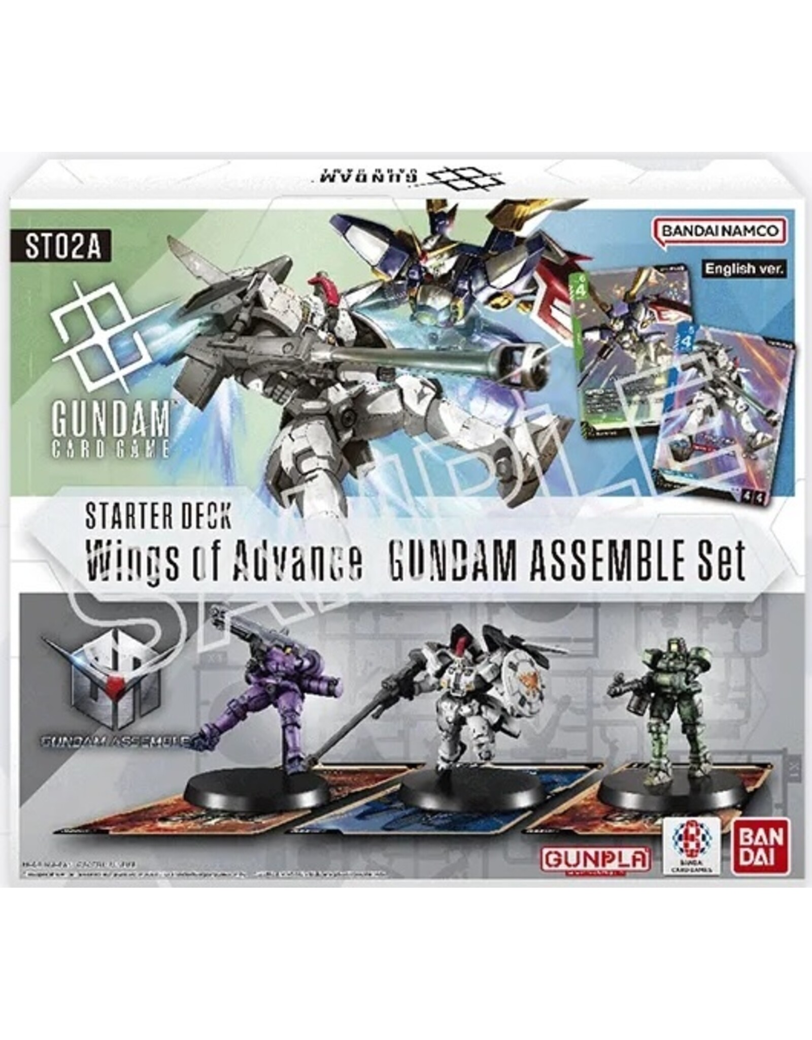Gundam Card Game - Wings of Advance (ST-02A) Assemble Starter Deck