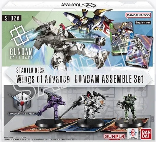 Gundam Card Game - Wings of Advance (ST-02A) Assemble Starter Deck