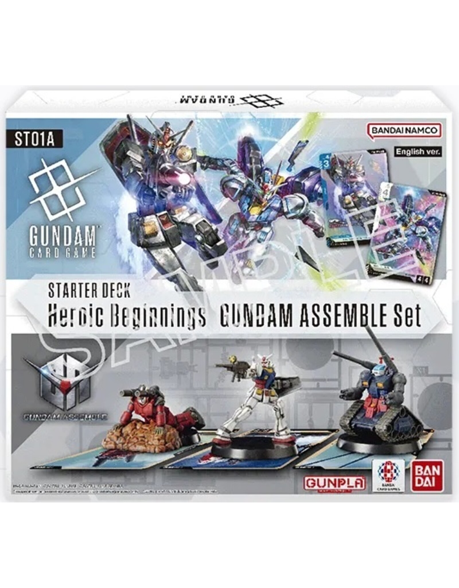 Gundam Card Game - Heroic Beginnings (ST-01A) Assemble Starter Deck