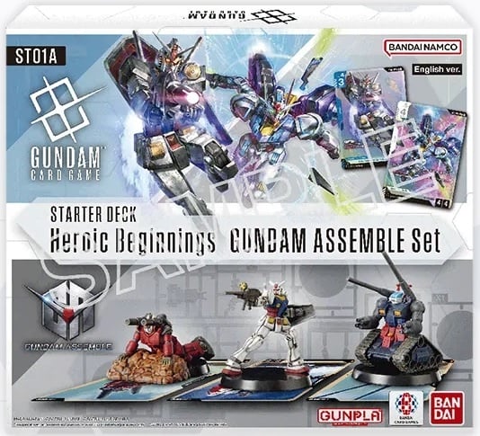 Gundam Card Game - Heroic Beginnings (ST-01A) Assemble Starter Deck