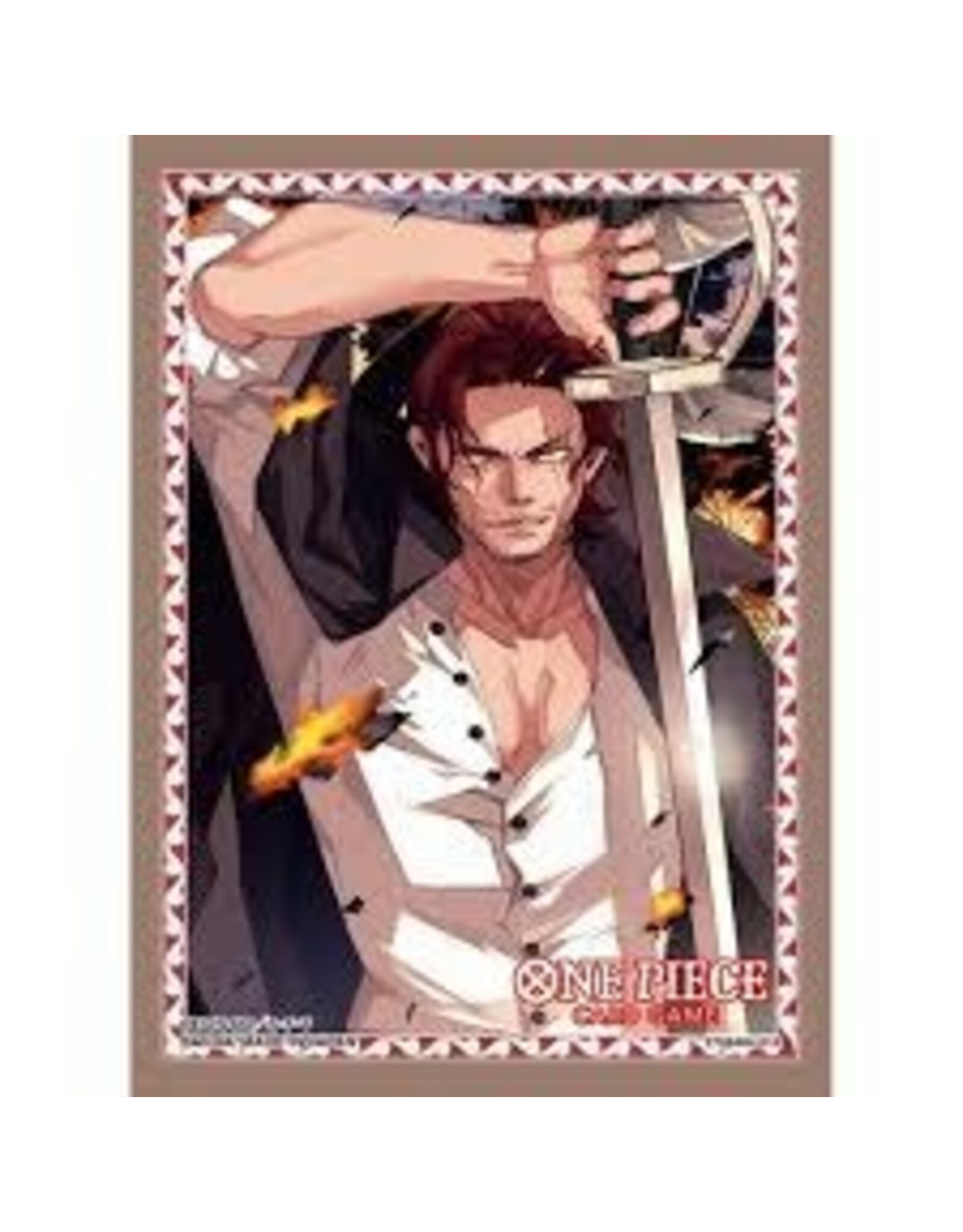 Bandai One Piece Card Game - Trading Card Sleeves (Set 10) [Shanks]