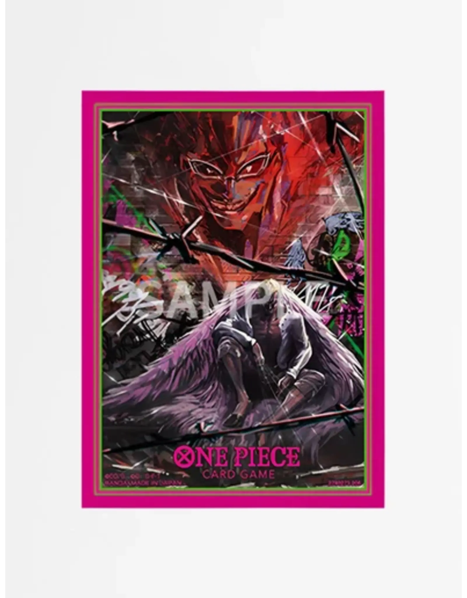 Bandai One Piece Card Game - Official Card Sleeves (Donquixote Doflamingo, Limited Edition Vol.4)