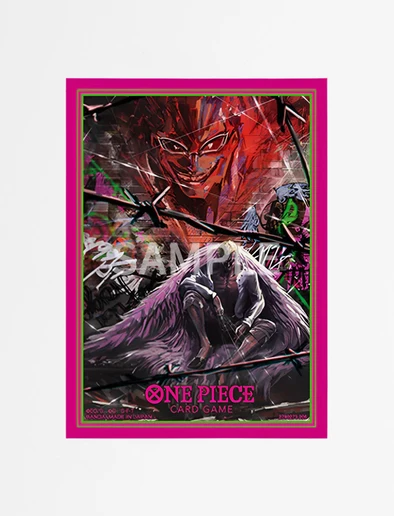 Bandai One Piece Card Game - Official Card Sleeves (Donquixote Doflamingo, Limited Edition Vol.4)