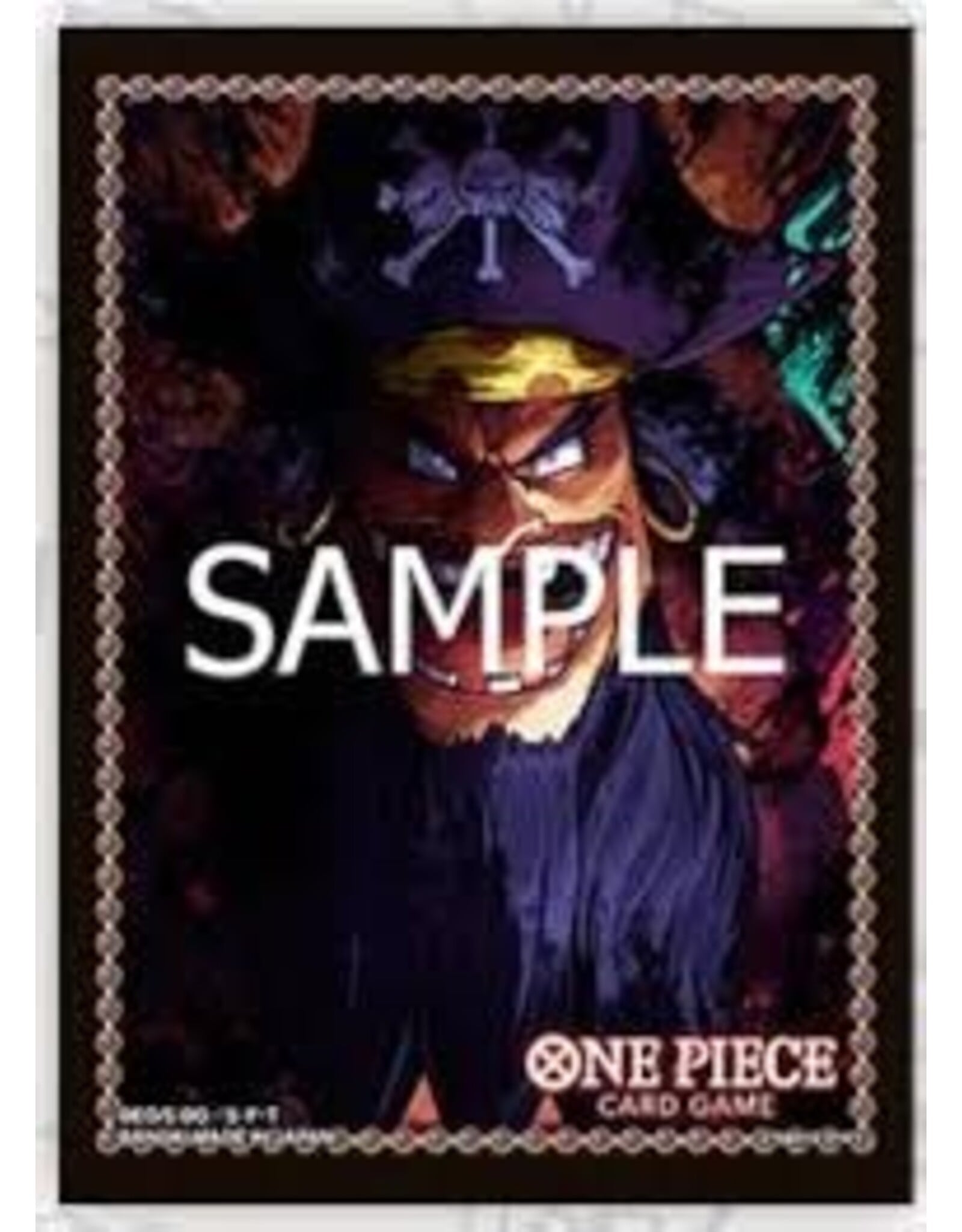 Bandai One Piece Card Game - Official Card Sleeves (Blackbeard) [TCG+ Store Exclusive, Limited Editon Vol. 3]