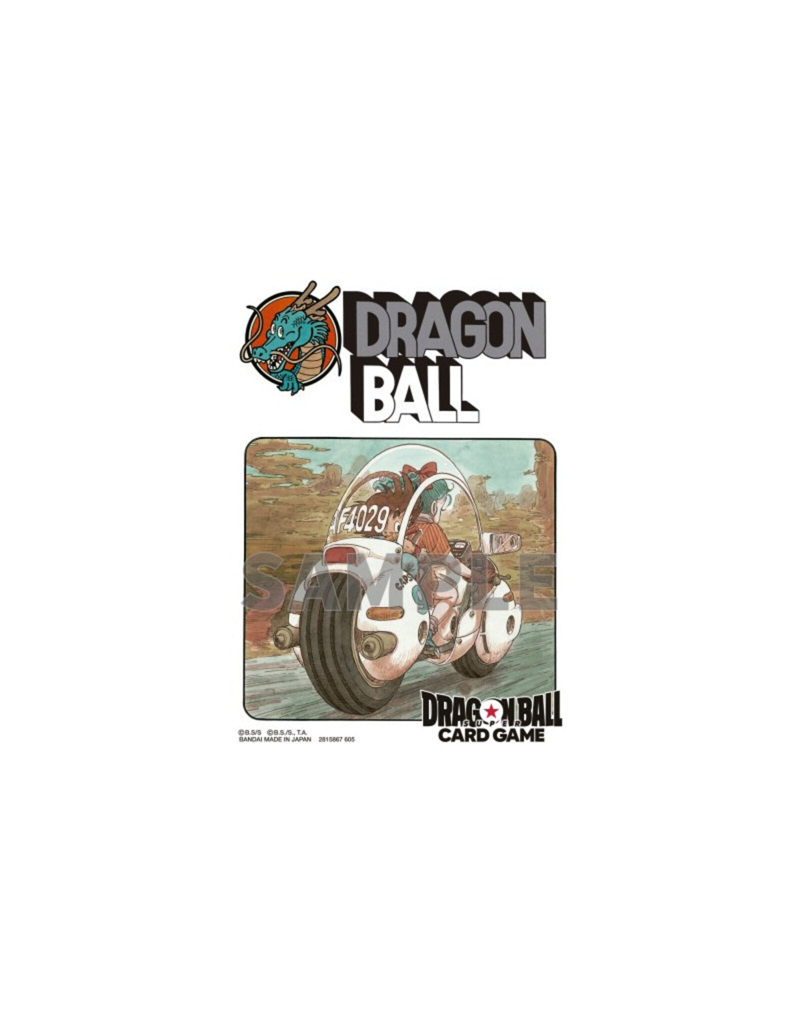 Bandai Dragon Ball Super Fusion World - Official Card Sleeves Illustrations (Bulma & Son Goku)