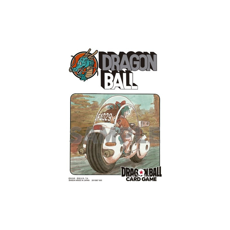 Bandai Dragon Ball Super Fusion World - Official Card Sleeves Illustrations (Bulma & Son Goku)