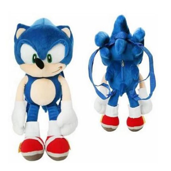 Jakks Sonic The Hedgehog - Sonic 18" Plush Backpack