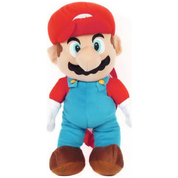 Super Mario Bros - Mario 17" Plush Backpack