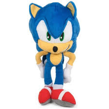 Jakks Sonic The Hedgehog - Sonic 10" Plush With Zippered Pocket