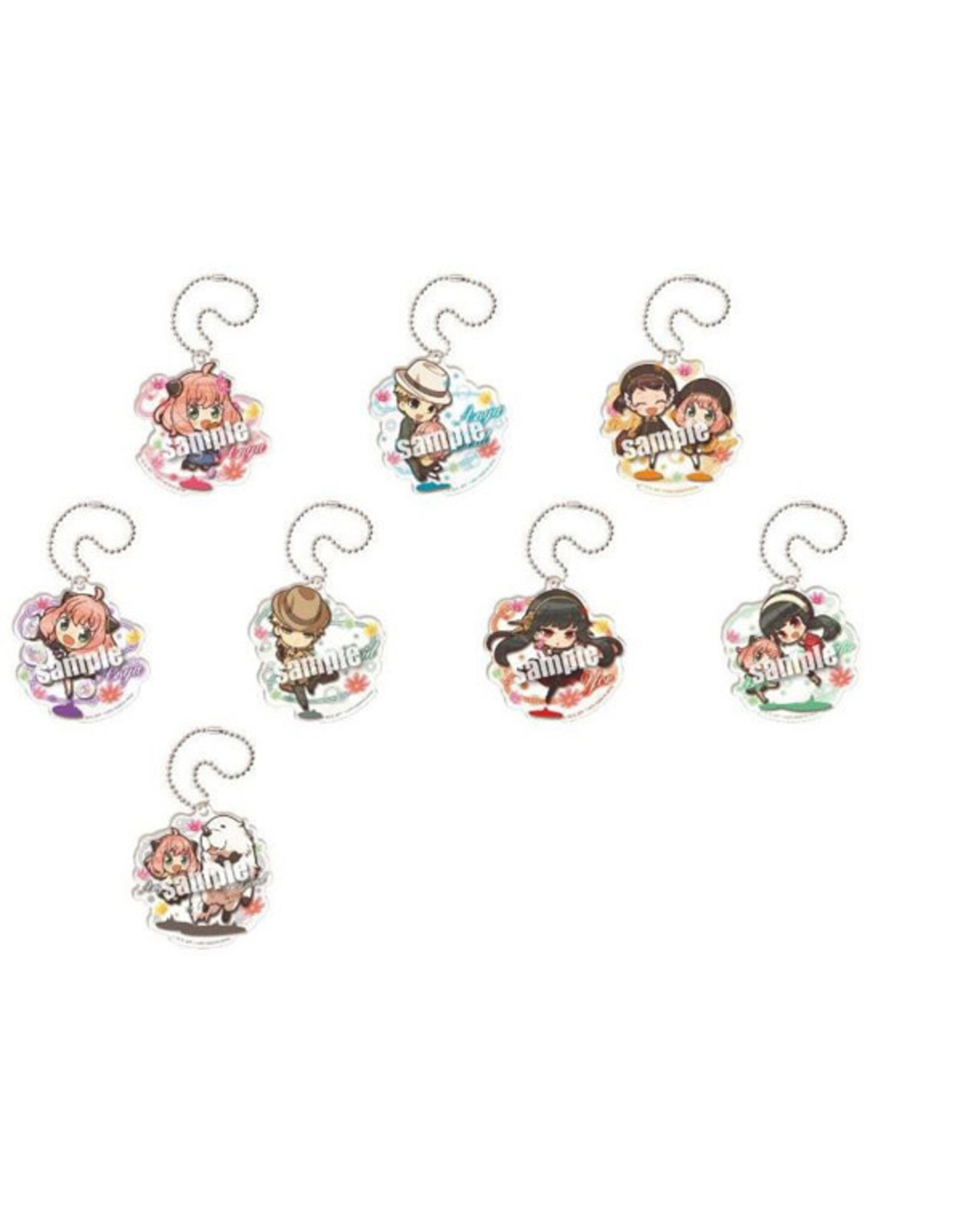 Spy X Family - Pyoncolle Opening! Acrylic Keychain Blind Box
