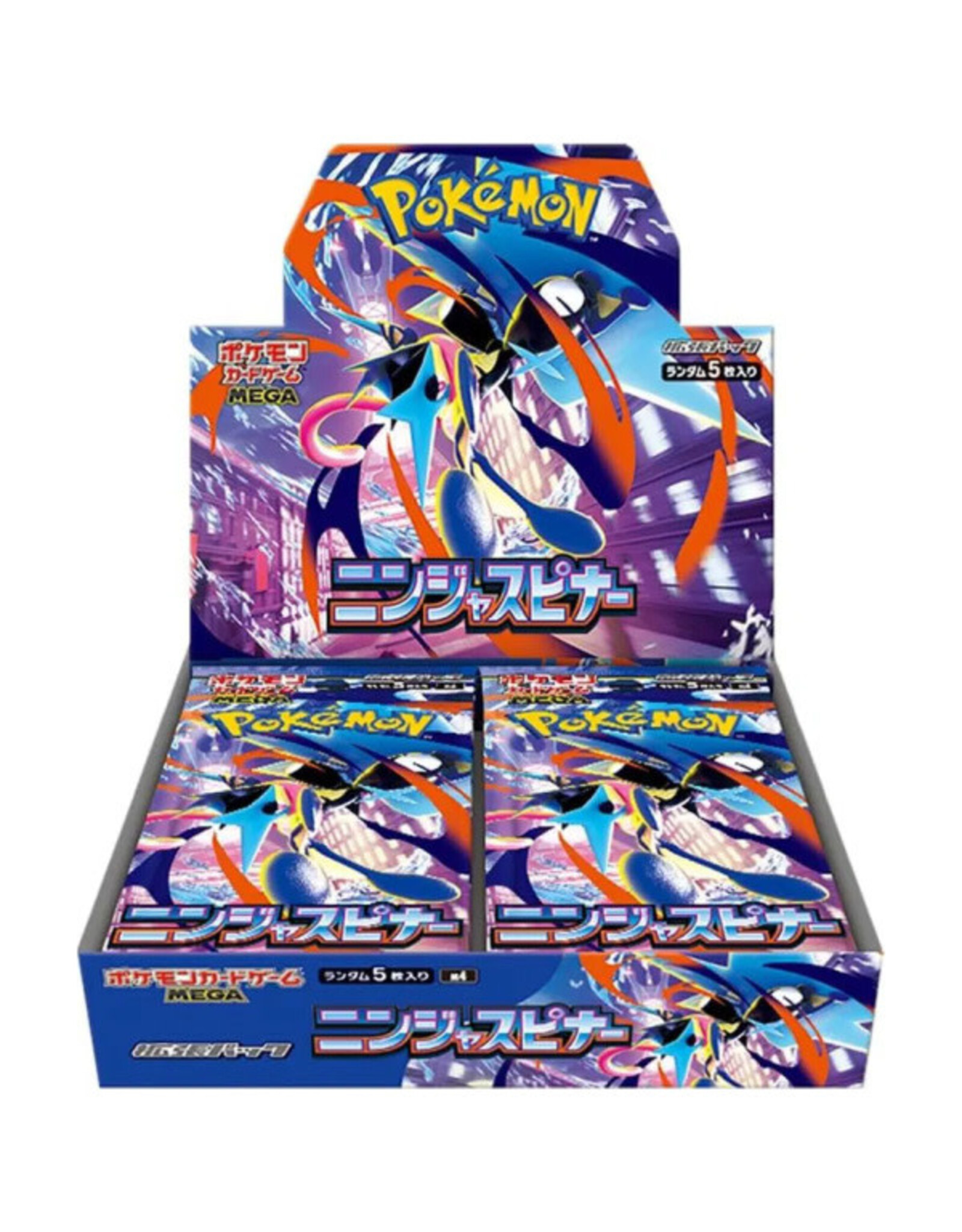 The Pokemon Company Pokémon Trading Card Game - Mega Expansion Ninja Spinner Booster Box (Japanese)