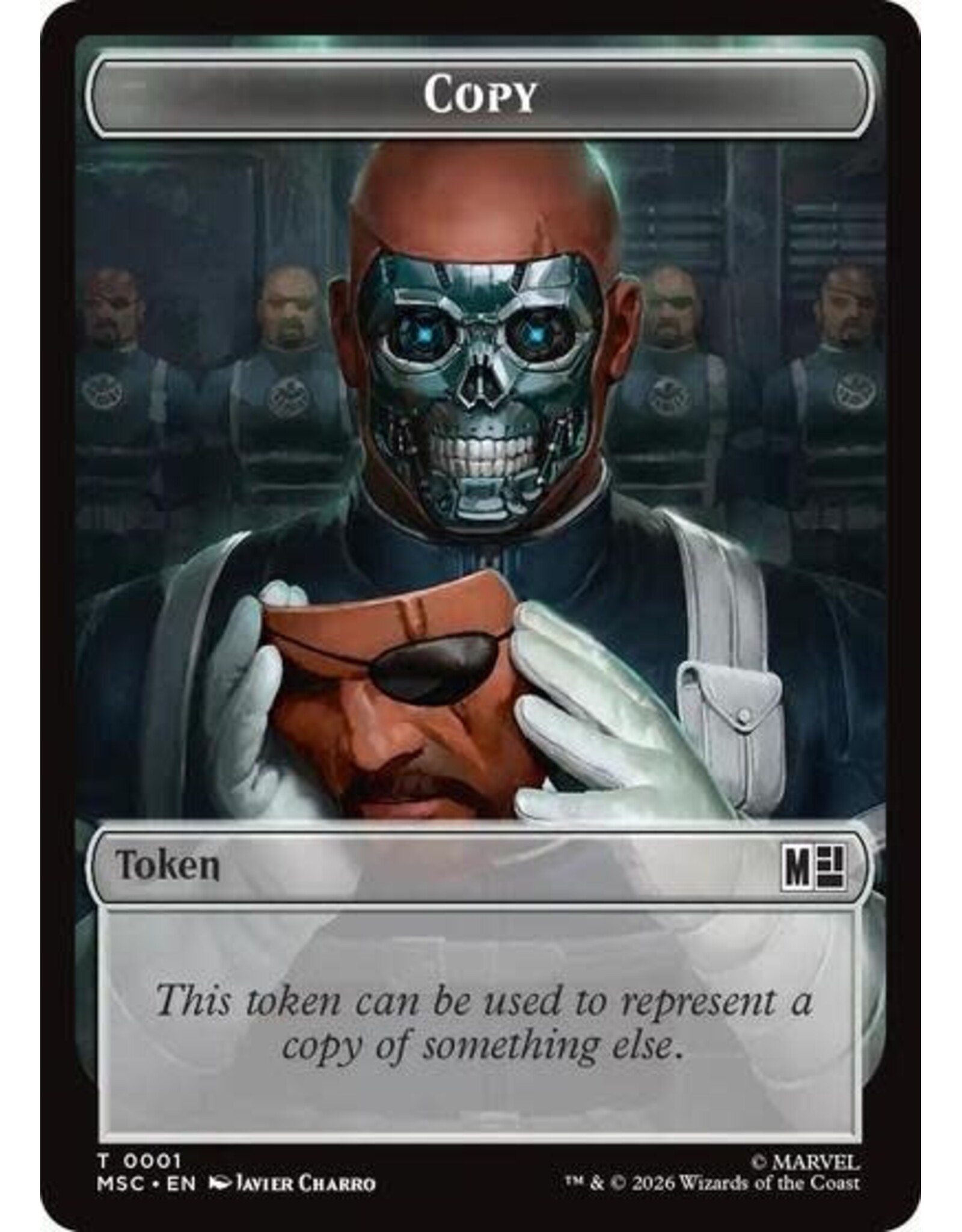 Copy // Rogue Double-Sided Token - 1 // 9 (Foil, T)