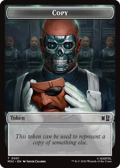 Copy // Rogue Double-Sided Token - 1 // 9 (Foil, T)