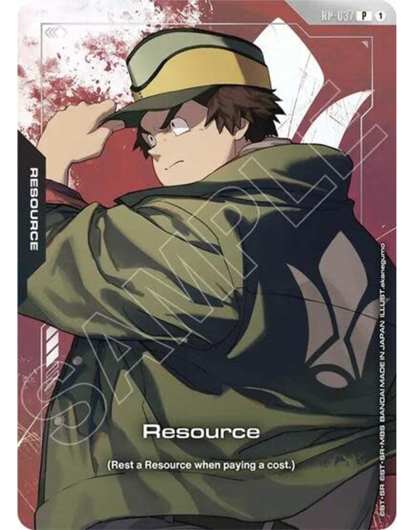 Resource (RP-037) (Premium Accessory Set - Mobile Suit Gundam: Iron-Blooded Orphans) (Holofoil, Promo)