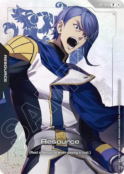 Resource (RP-040) (Premium Accessory Set - Mobile Suit Gundam: Iron-Blooded Orphans) (Holofoil, Promo)