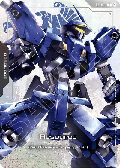 Resource (RP-043) (Premium Accessory Set - Mobile Suit Gundam: Iron-Blooded Orphans) (Holofoil, Promo)