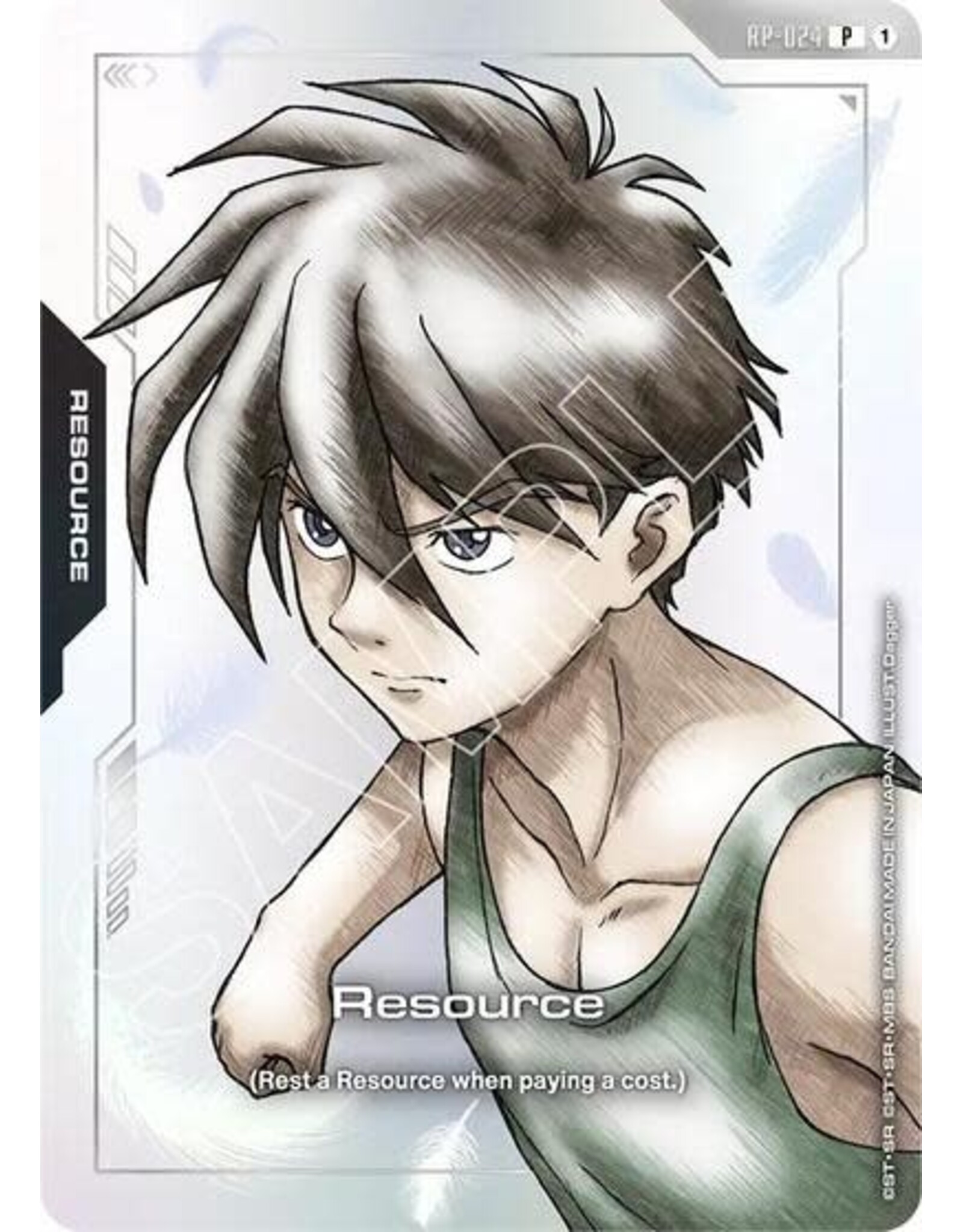 Resource (RP-024) (Premium Accessory Set - Mobile Suit Gundam Wing) (Holofoil, Promo)