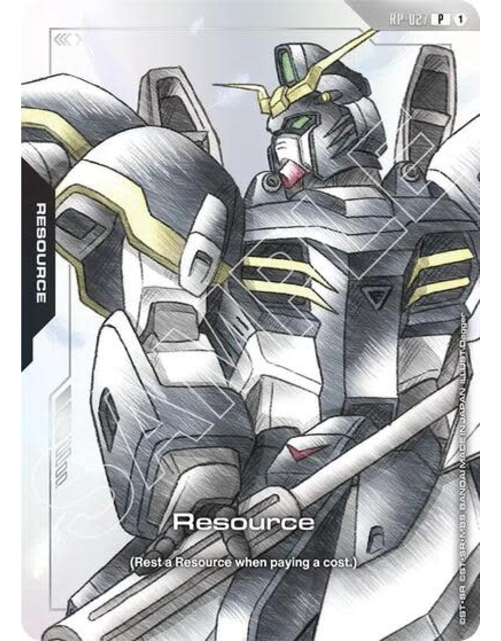 Resource (RP-027) (Premium Accessory Set - Mobile Suit Gundam Wing) (Holofoil, Promo)