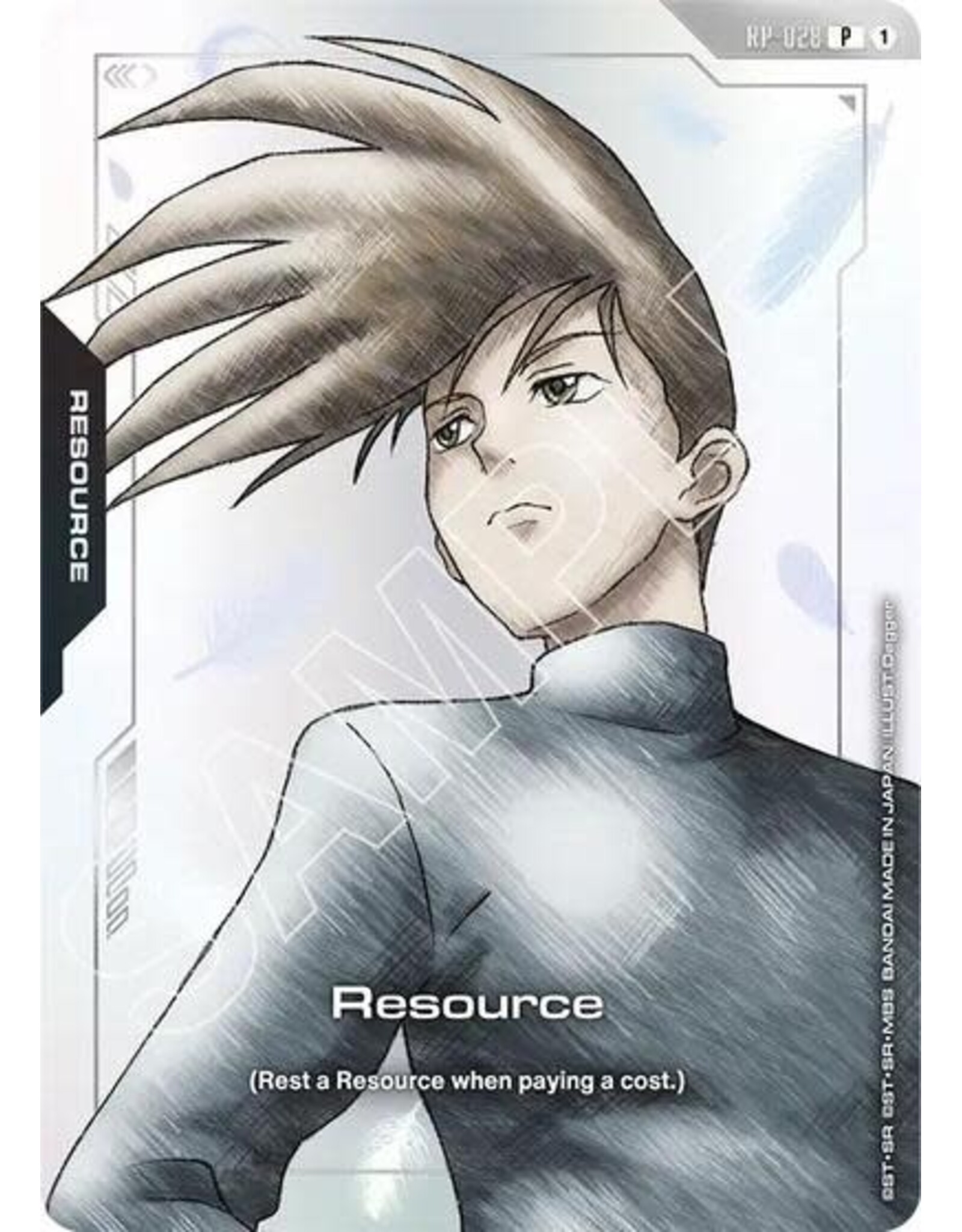 Resource (RP-028) (Premium Accessory Set - Mobile Suit Gundam Wing) (Holofoil, Promo)