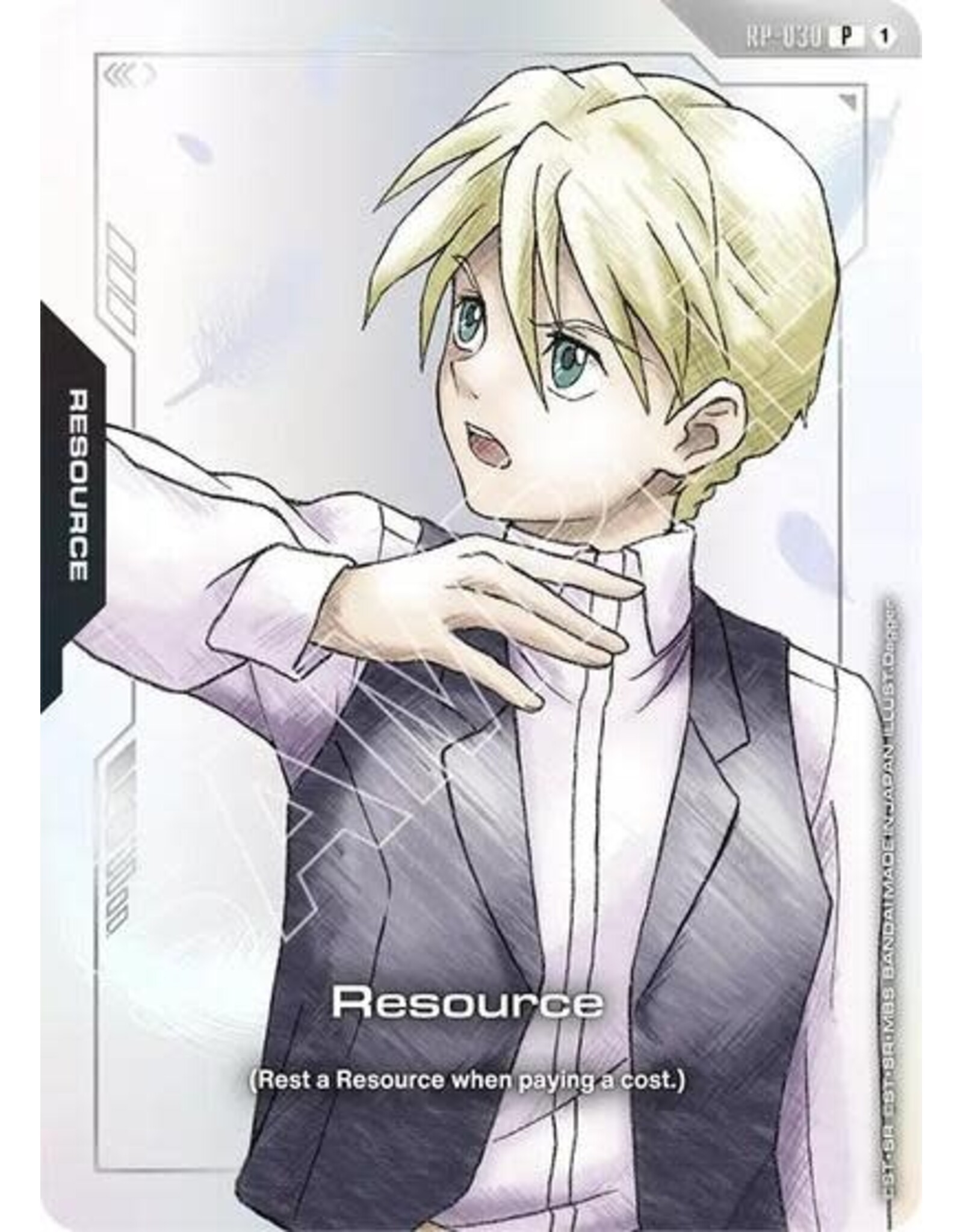 Resource (RP-030) (Premium Accessory Set - Mobile Suit Gundam Wing) (Holofoil, Promo)