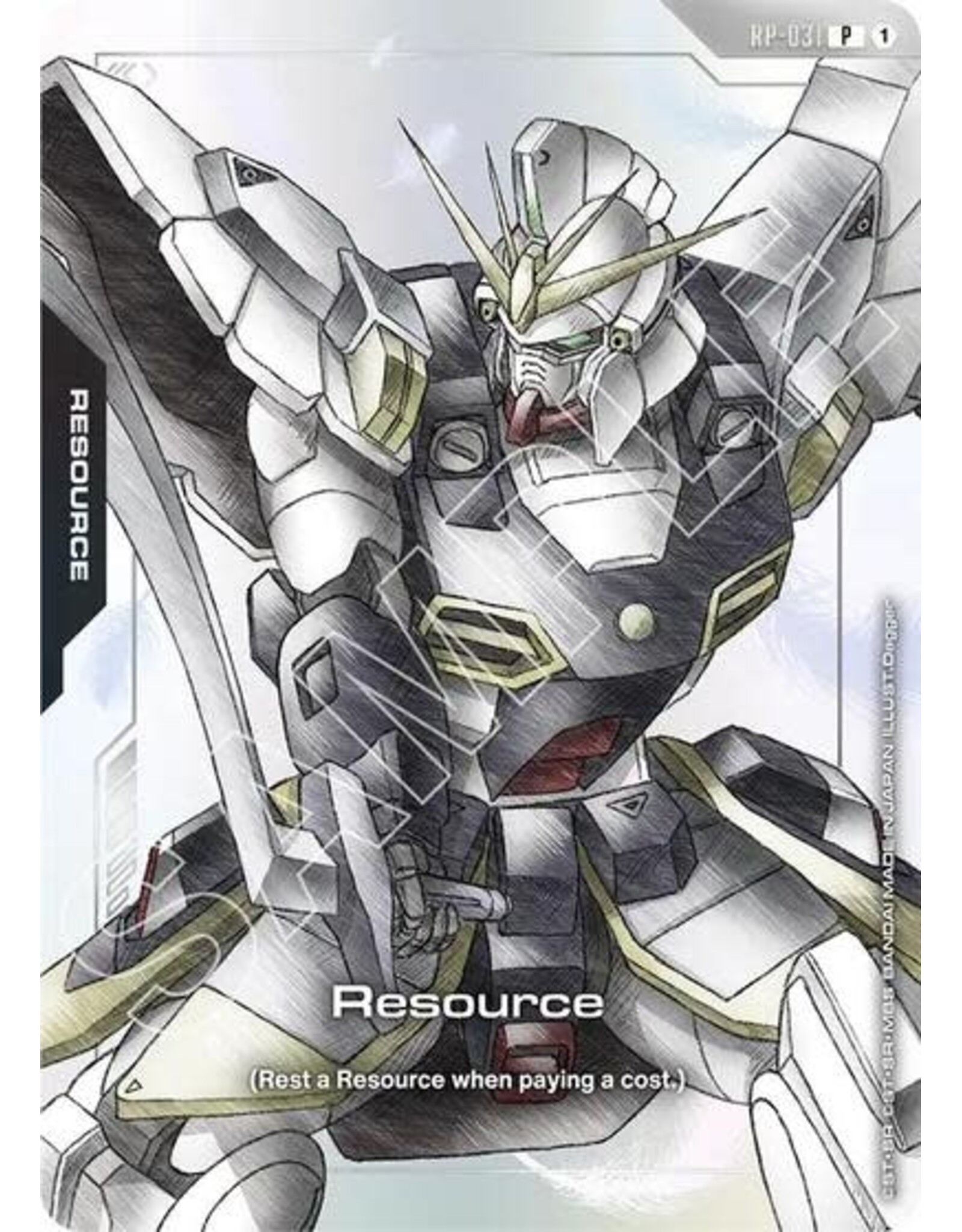 Resource (RP-031) (Premium Accessory Set - Mobile Suit Gundam Wing) (Holofoil, Promo)