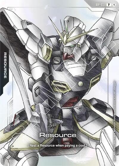 Resource (RP-031) (Premium Accessory Set - Mobile Suit Gundam Wing) (Holofoil, Promo)