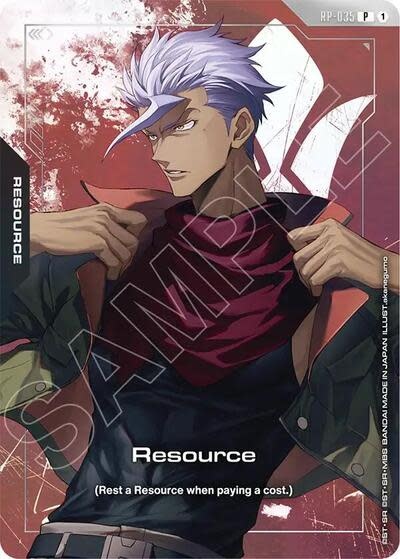 Resource (RP-035) (Premium Accessory Set - Mobile Suit Gundam: Iron-Blooded Orphans) (Holofoil, Promo)