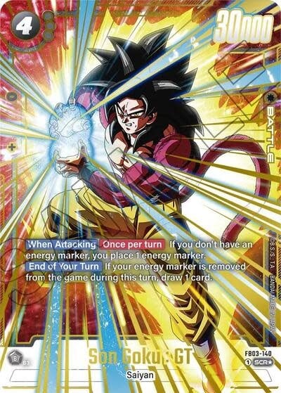 Son Goku : GT - FB03-140 (Alternate Art) (Holofoil, Secret Rare)