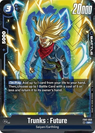 Trunks : Future - FB01-050 (Holofoil, Super Rare)