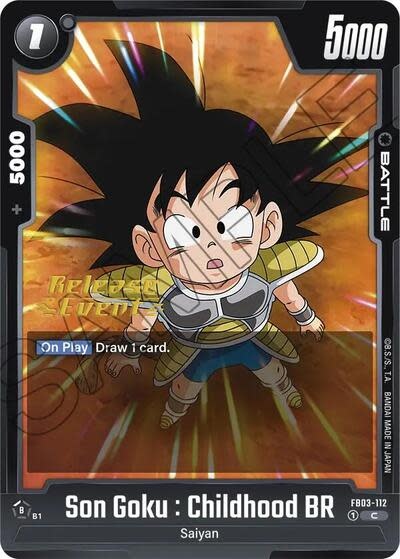 Son Goku : Childhood BR (Release Event) - FB03-112 (Normal, Common) (LP)