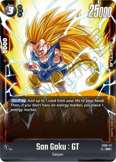 Son Goku : GT - FB03-111 (Holofoil, Super Rare) (LP)