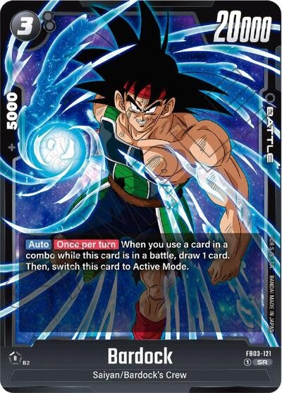 Bardock - FB03-121 (Holofoil, Super Rare) (LP)