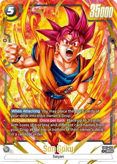 Son Goku - FB07-104 (Alternate Art) (Holofoil, Super Rare)