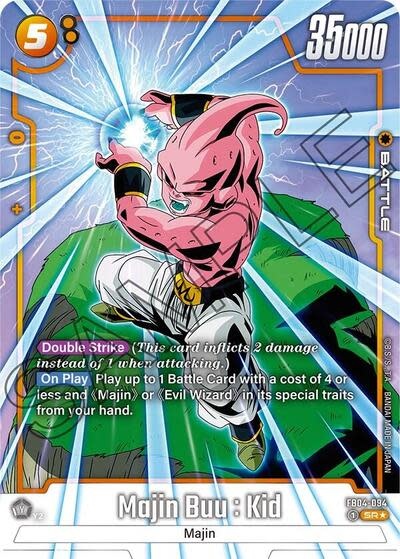 Majin Buu : Kid - FB04-094 (Alternate Art) (Holofoil, Super Rare) (LP)
