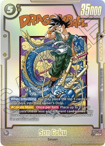 Son Goku - FB07-104 (Promo) (Holofoil, Super Rare)