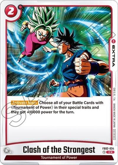 Clash of the Strongest - FB02-034 (Tournament Pack 02) (Promo) (Holofoil, Common) (LP)