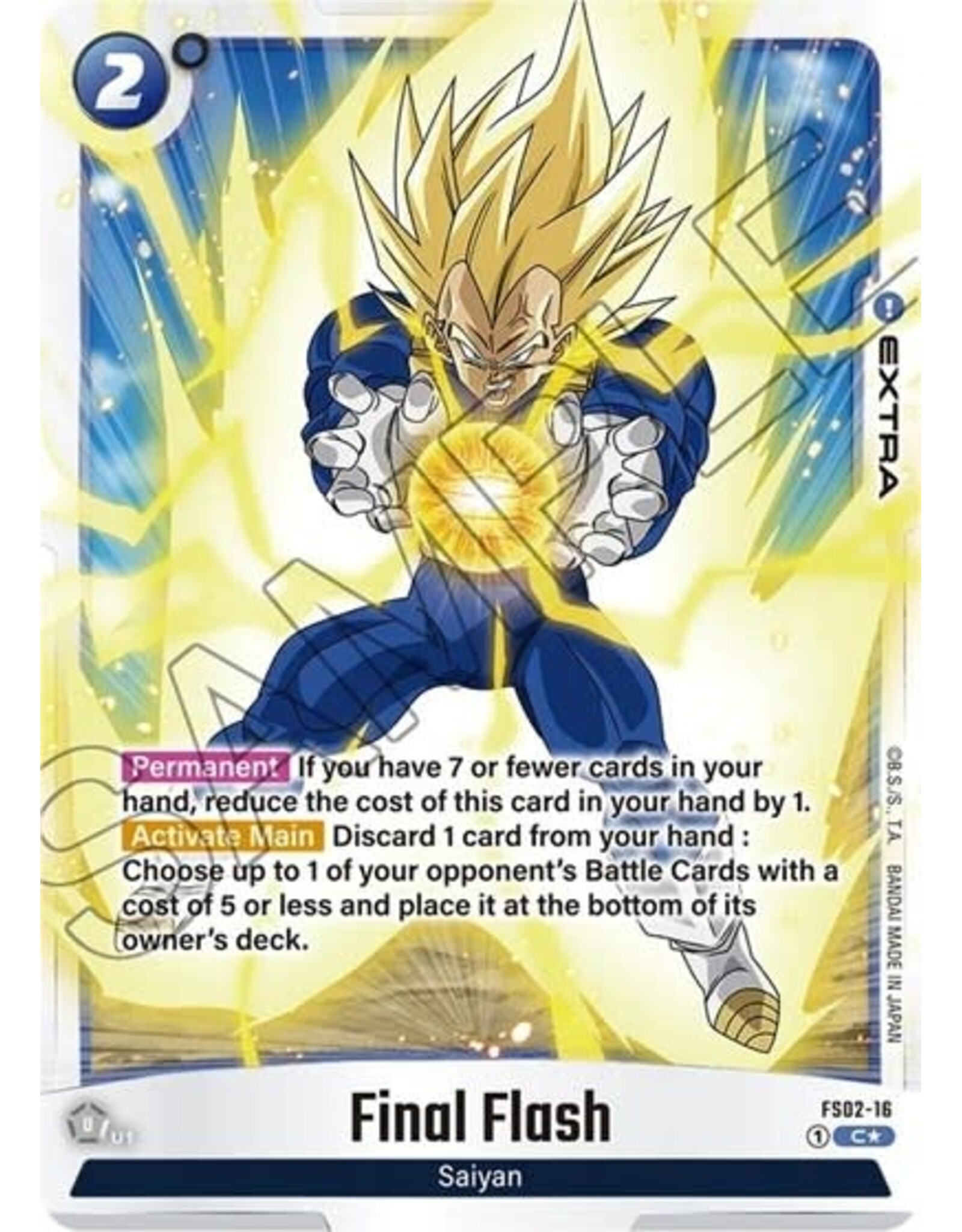 Final Flash (Bonus Pack Alternate Art) - FS02-16 (Holofoil, Common)