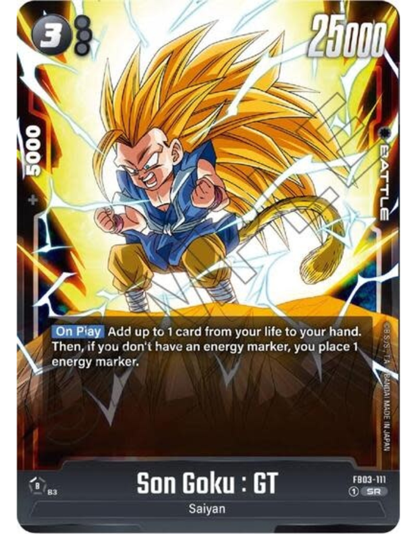 Son Goku : GT - FB03-111 (Holofoil, Super Rare) (LP)