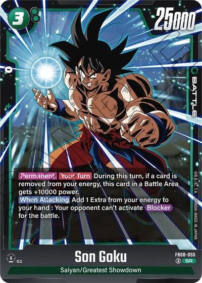 Son Goku - FB08-055 (Holofoil, Super Rare)
