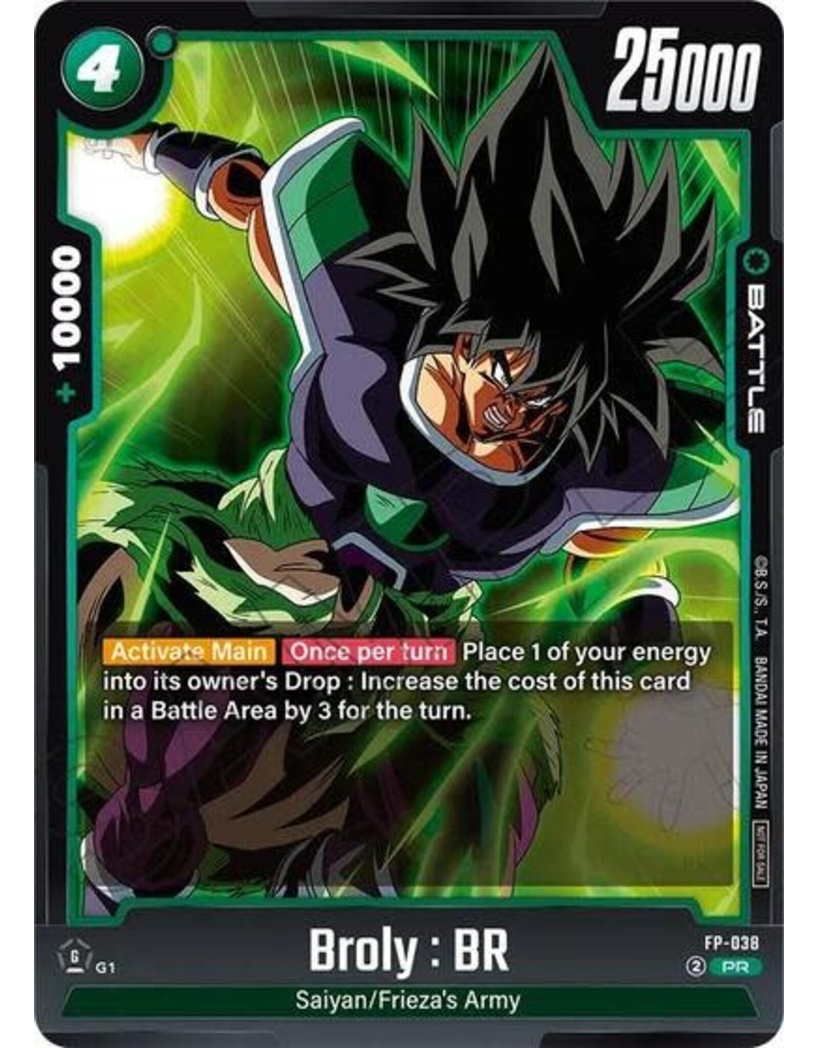 Broly : BR - FP-038 (Release Event) (Normal, Promo)