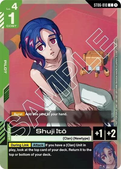 Shuji Ito (Store Tournament Participant Pack 02) (Promo) - ST06-010 (Holofoil, Common)
