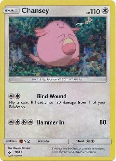 Chansey - 10/12 (Holofoil, Promo) (MP)