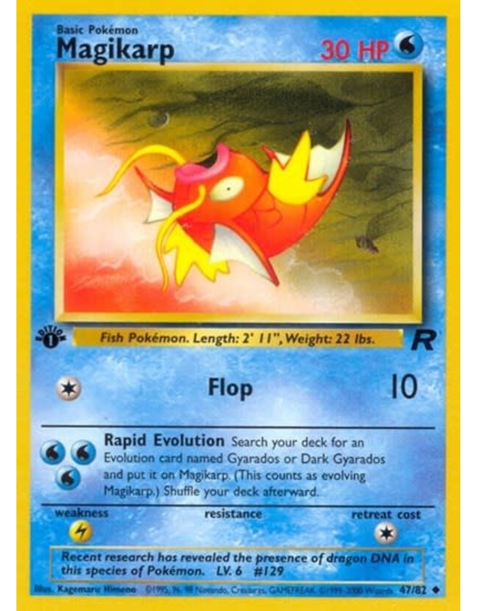 Magikarp - 47/82 (Unlimited, Uncommon) (LP)