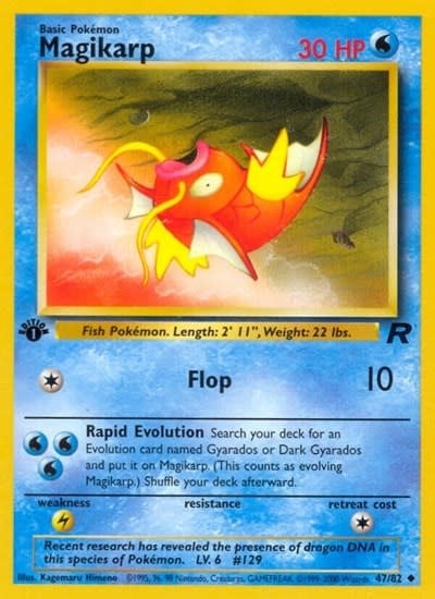 Magikarp - 47/82 (Unlimited, Uncommon) (LP)