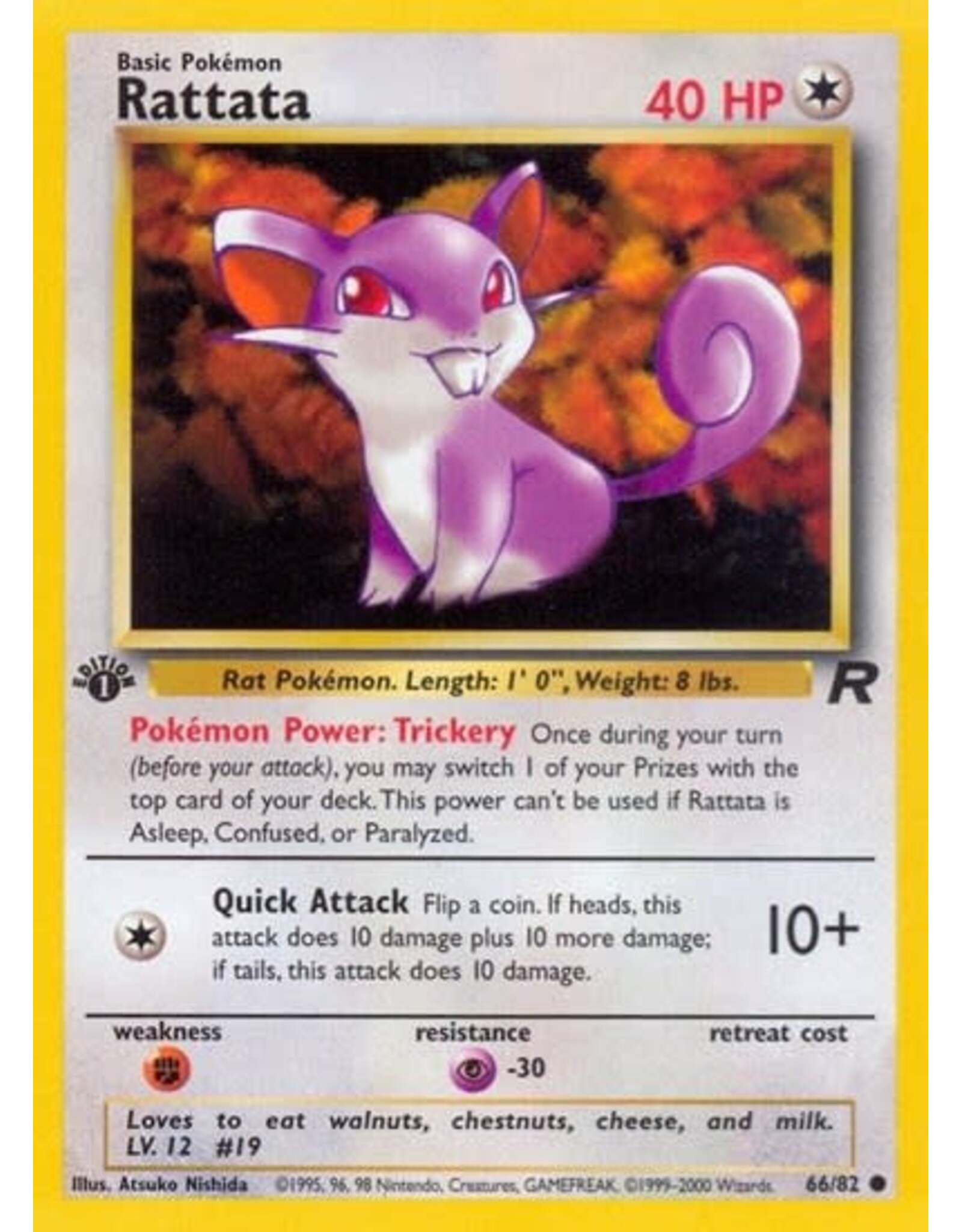 Rattata - 66/82 (Unlimited, Common) (MP)